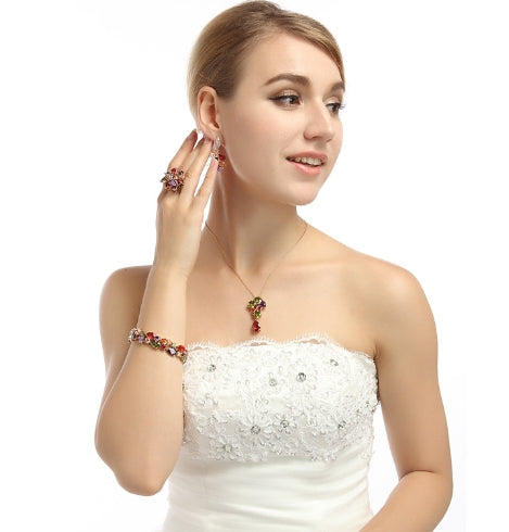 Mona Lisa Zircon Bracelet with AAA Eco-Friendly Gold Plating