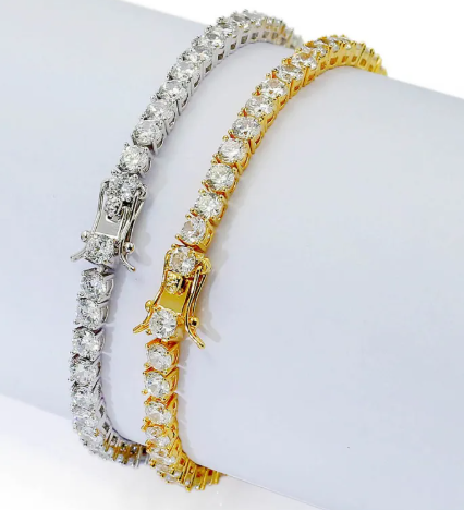 Men's Zircon Tennis Bracelet