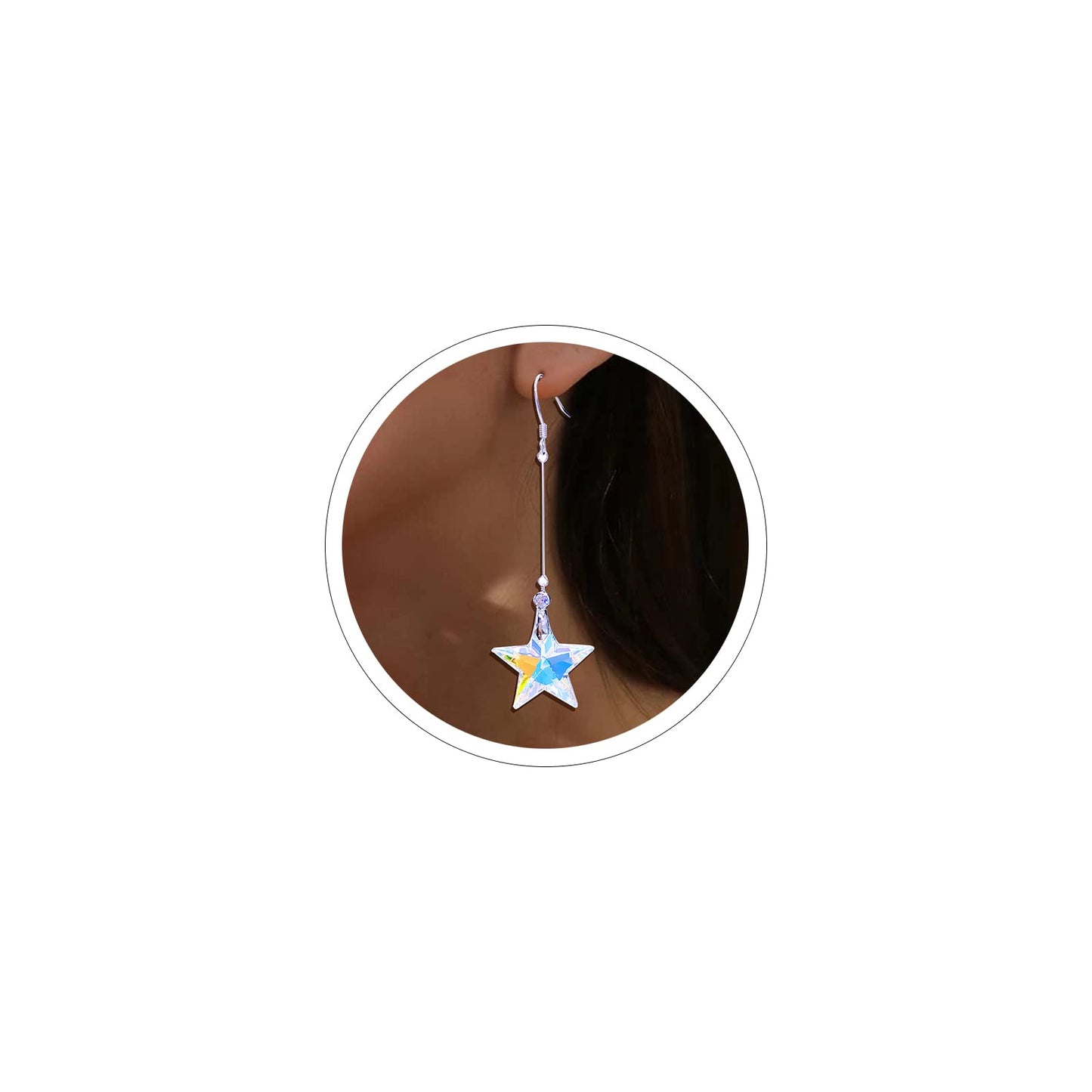 Gold & Silver Bow Stud Earrings for Women – Crystal Ribbon Dangle Earrings & Bow Jewelry Accent